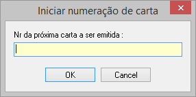 Iniciar numeração do ano da carta de kandir