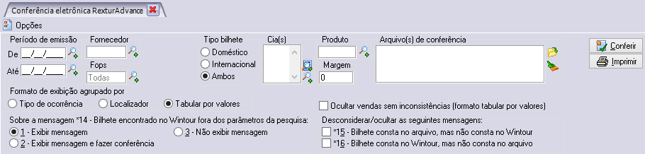 Capítulo 161. Interface conferência eletrônica da rexturadvance