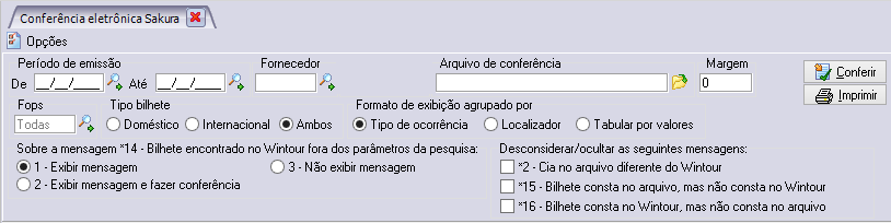 Módulo de conferência eletrônica Sakura