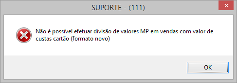 Cadastro da maquina própria MP-DIV