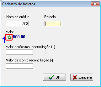 Cadastro de boletos para pagamento eletrônico