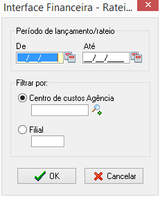 Mensagem de aviso de exportação de Ncs e Pcs por vencimento