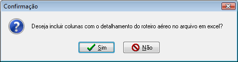 Relatórios prontos para serem exibidos