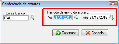 Período de pesquisa 30 dias
