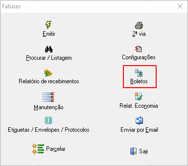 Restrição do acesso a emissão e visualização de boletos